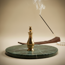 سرمه دان برنجی